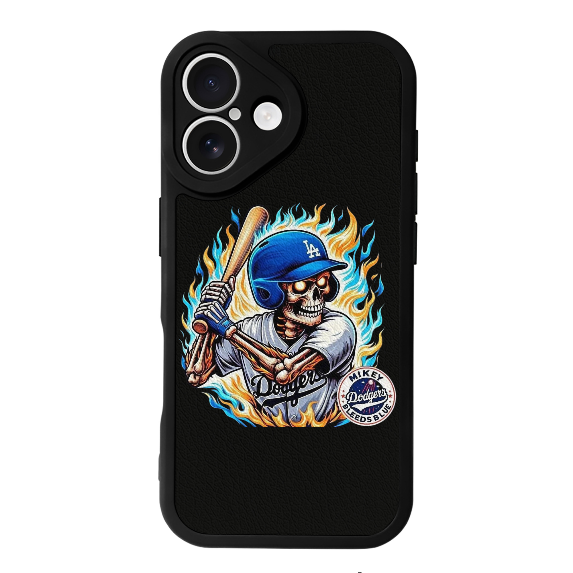  IPhone 16 Silicone Leather Case – UV Print, Lambskin Texture – Perfect Fit, Wireless Charging Compatible, Scratch Resistant, Precise Cutouts – Stylish Protection For IPhone 16